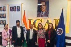 CA. Chandrashekhar Vasant Chitale, Chairman, Internal Audit Standards Board ICAI meets with Ms. Li-Ann Kuan, ...